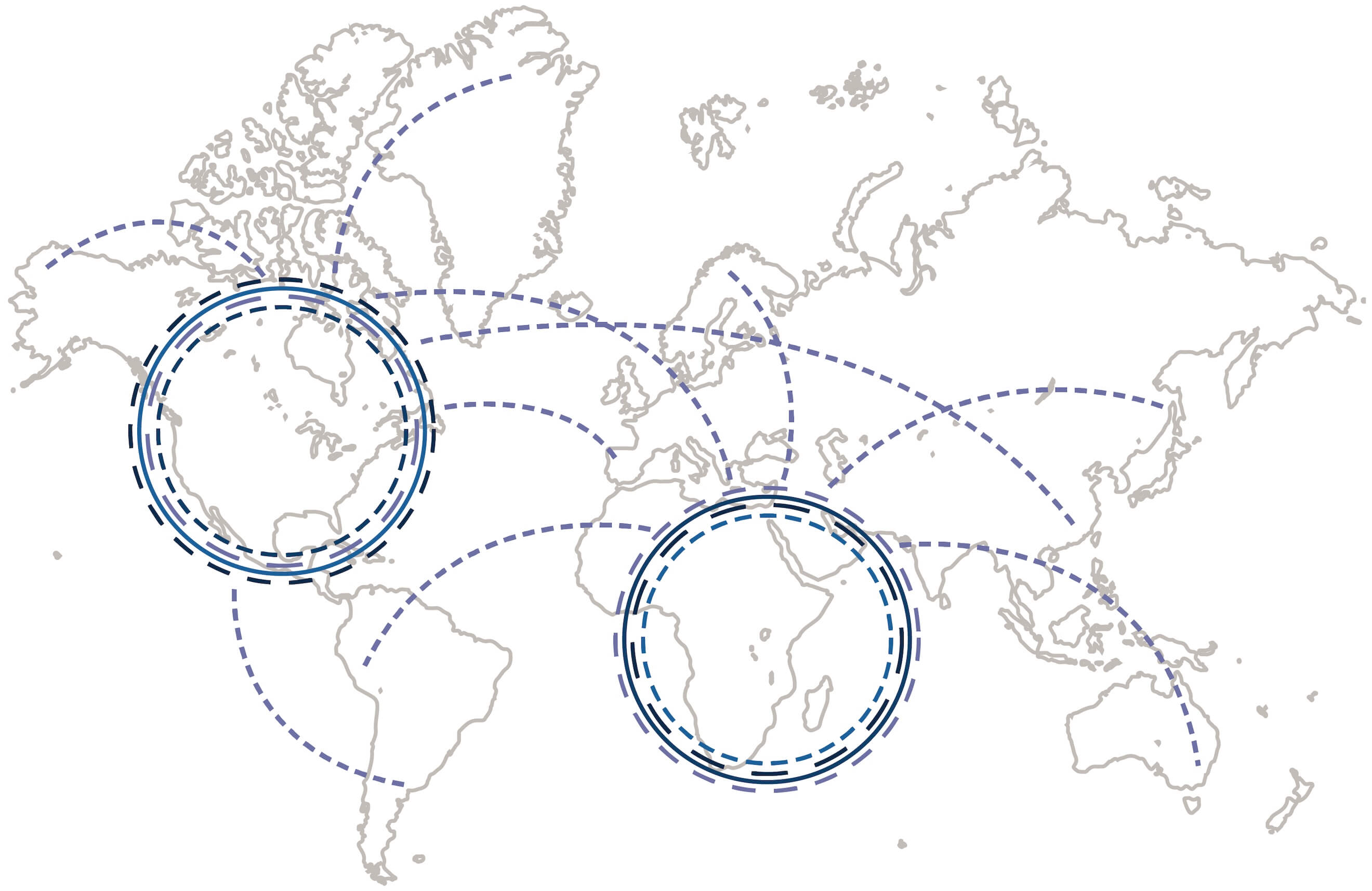 Peer-to-Peer Network Map